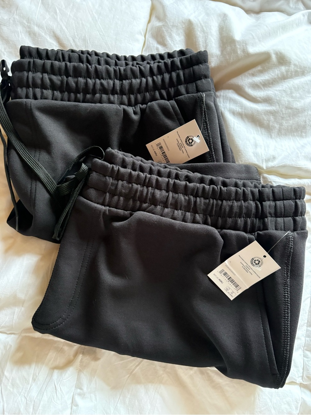 Amazon Essentials 2 pack Black Men’s Athletic Shorts with Drawstring Waist